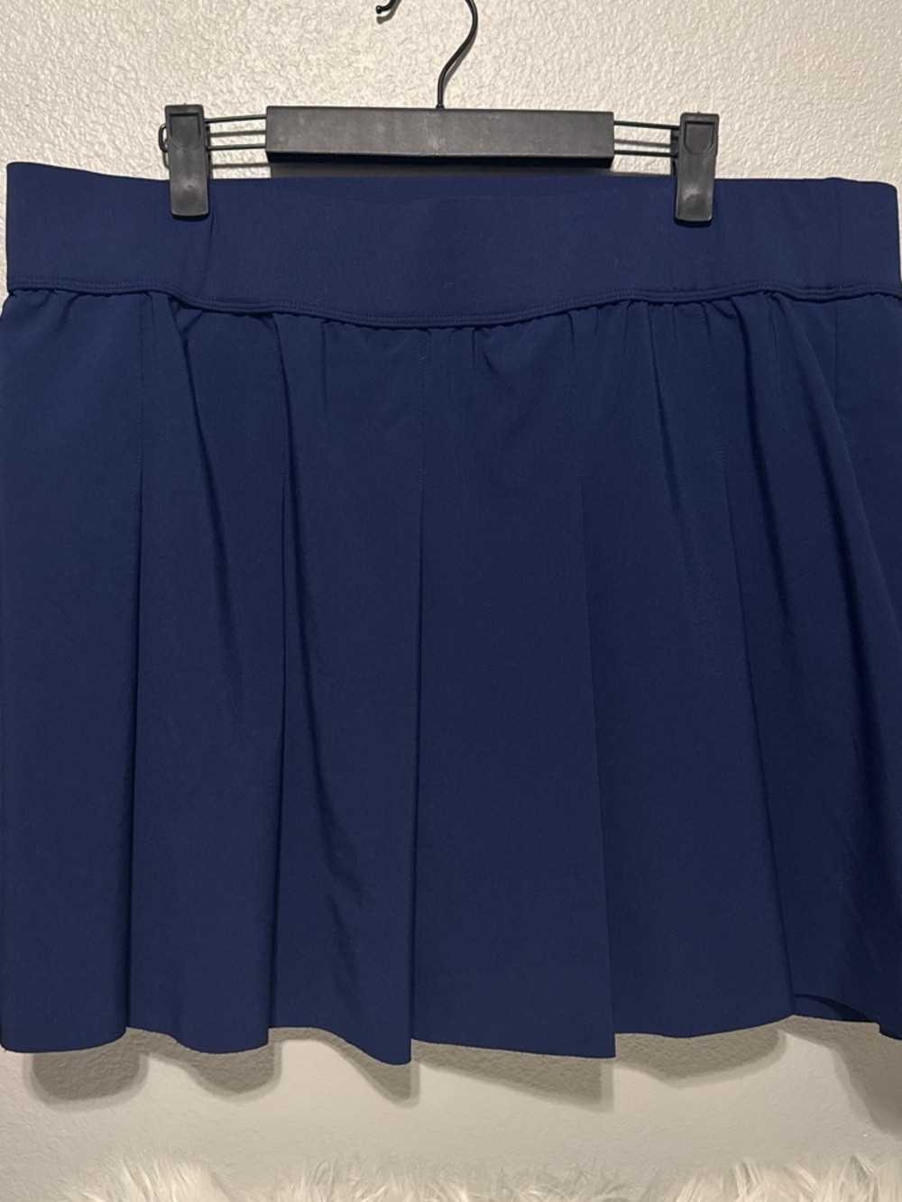 Fabletics Navy Pleated Athletic Skirt